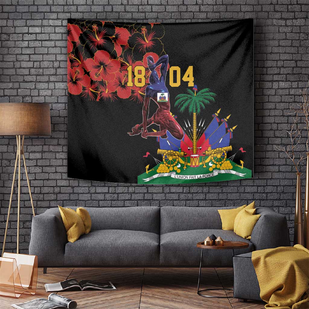 Afro-Haitians Negre Marron Tapestry Libete Egalite Fratenite - African Pride