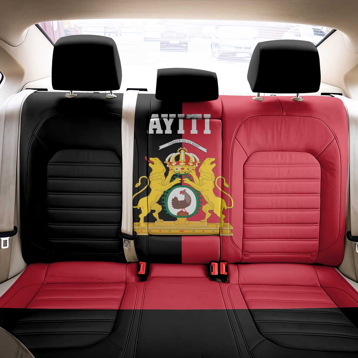 First Empire Afro-Haitians 1804-1806 Back Car Seat Cover Liberte ou la Mort - African Pride