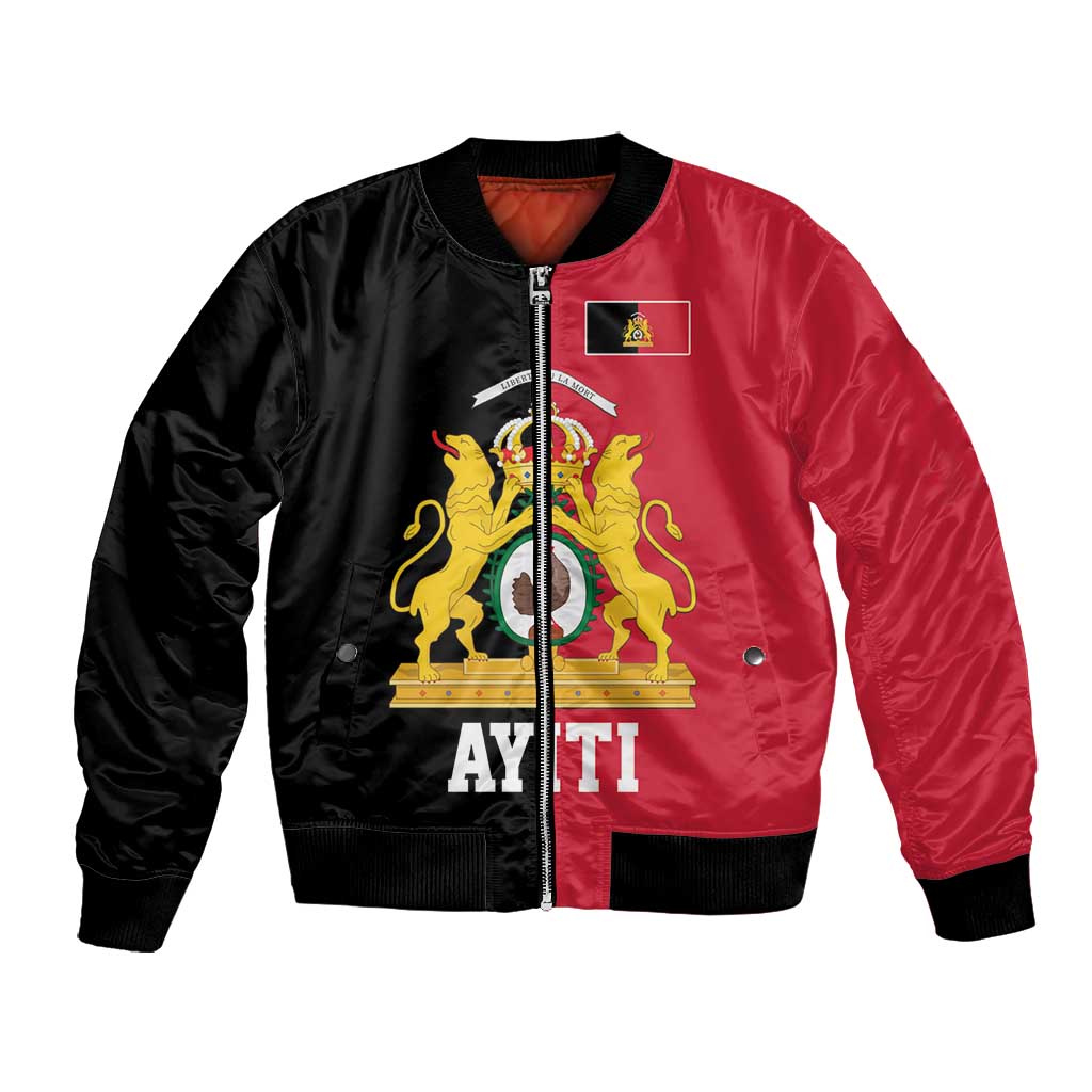 First Empire Afro-Haitians 1804-1806 Bomber Jacket Liberte ou la Mort - African Pride