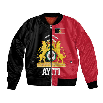 First Empire Afro-Haitians 1804-1806 Bomber Jacket Liberte ou la Mort - African Pride