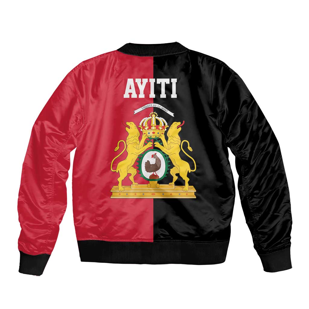 First Empire Afro-Haitians 1804-1806 Bomber Jacket Liberte ou la Mort - African Pride