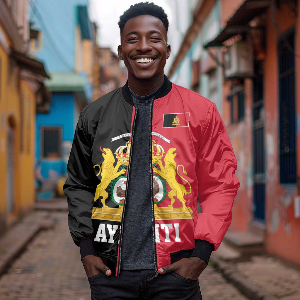 First Empire Afro-Haitians 1804-1806 Bomber Jacket Liberte ou la Mort - African Pride