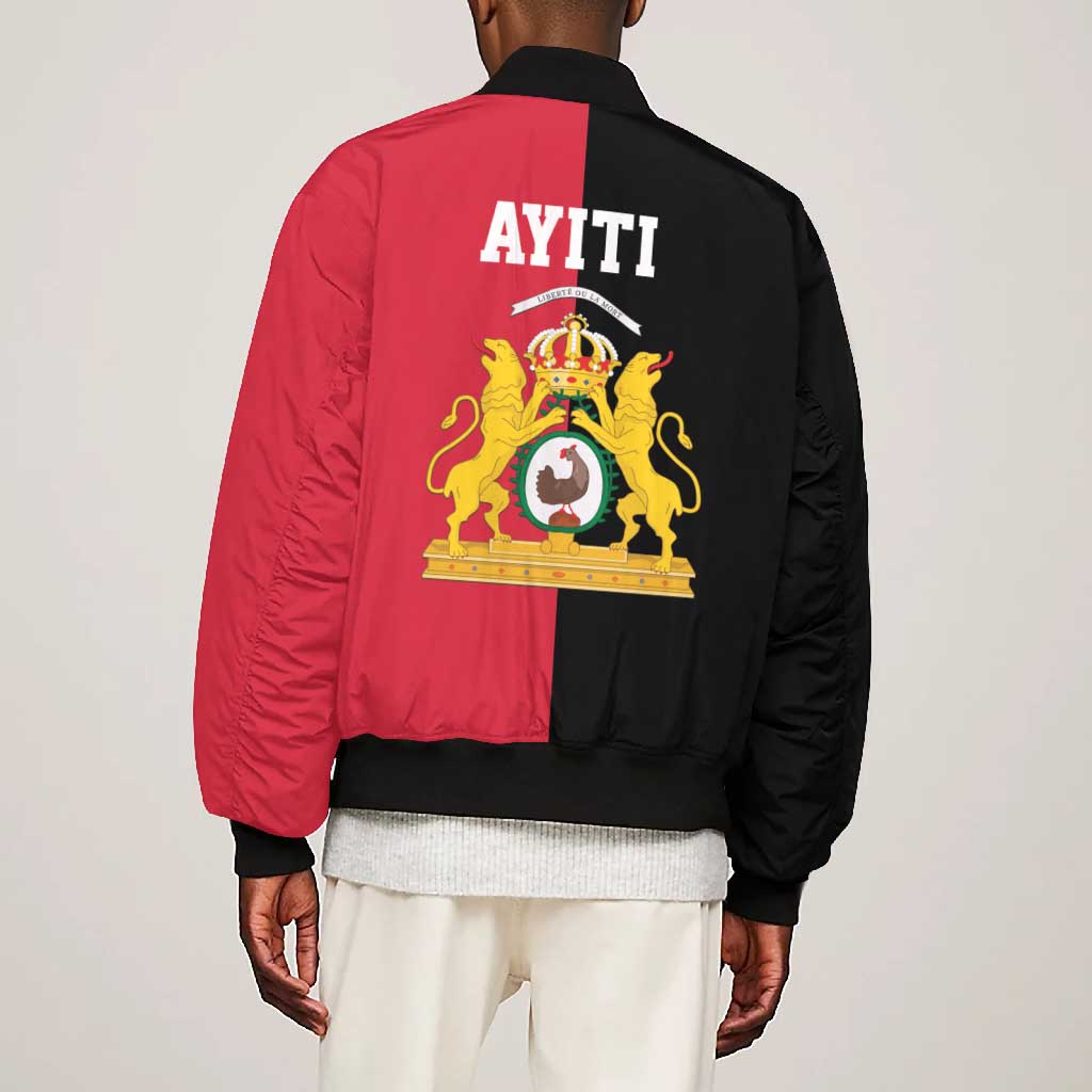 First Empire Afro-Haitians 1804-1806 Bomber Jacket Liberte ou la Mort - African Pride
