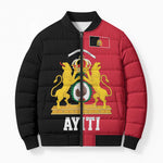 First Empire Afro-Haitians 1804-1806 Bomber Puffer Jacket Liberte ou la Mort