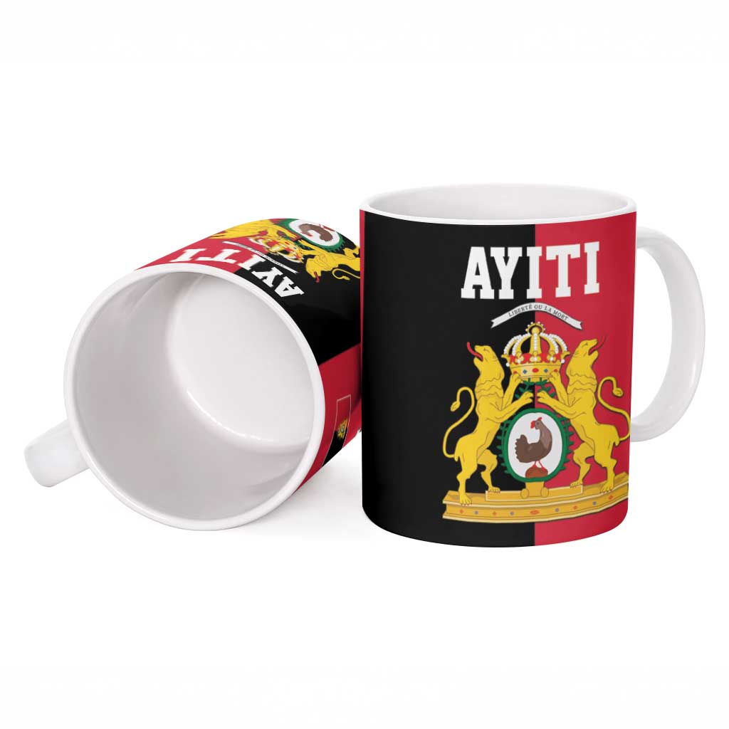 First Empire Afro-Haitians 1804-1806 Ceramic Mug Liberte ou la Mort