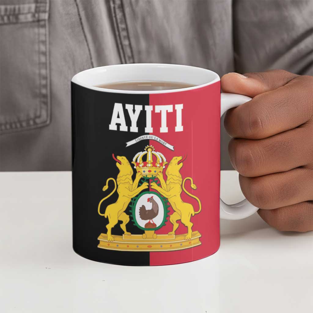First Empire Afro-Haitians 1804-1806 Ceramic Mug Liberte ou la Mort