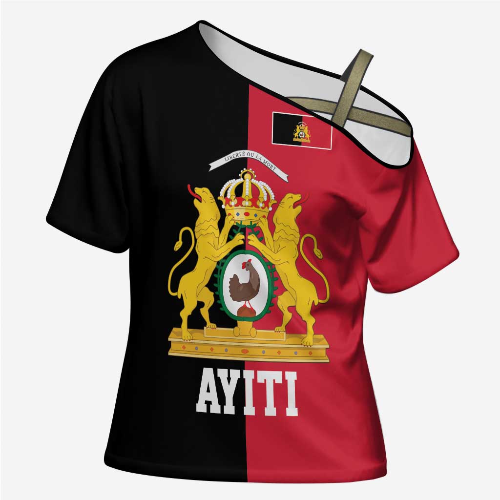 First Empire Afro-Haitians 1804-1806 Cross Shoulder Shirt Liberte ou la Mort