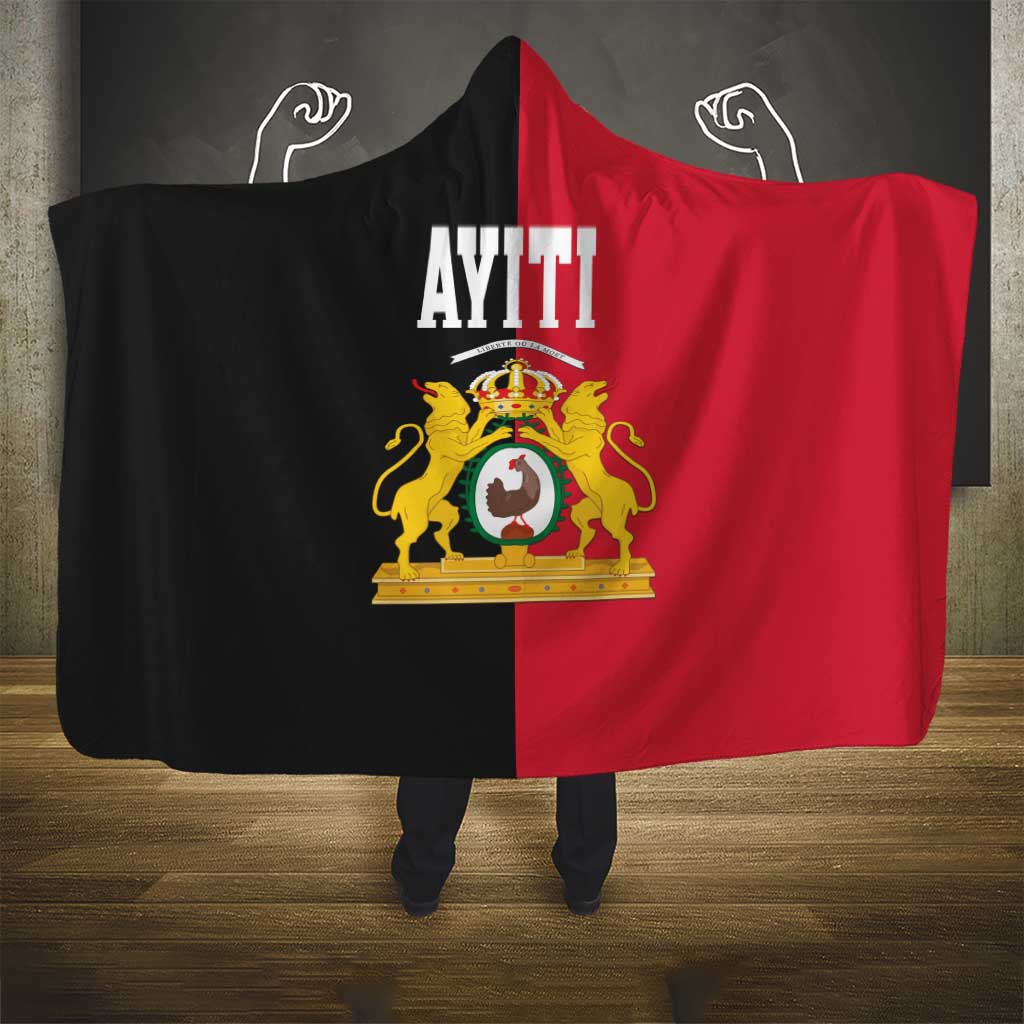 First Empire Afro-Haitians 1804-1806 Hooded Blanket Liberte ou la Mort - African Pride