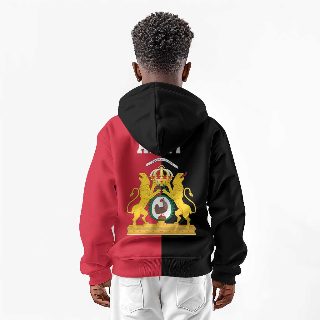 First Empire Afro-Haitians 1804-1806 Kid Hoodie Liberte ou la Mort - African Pride