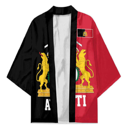 First Empire Afro-Haitians 1804-1806 Kimono Liberte ou la Mort