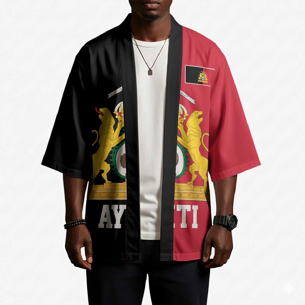 First Empire Afro-Haitians 1804-1806 Kimono Liberte ou la Mort