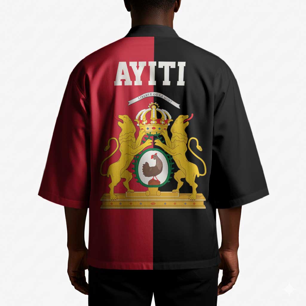 First Empire Afro-Haitians 1804-1806 Kimono Liberte ou la Mort