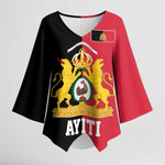 First Empire Afro-Haitians 1804-1806 Kimono Sleeve Blouse Liberte ou la Mort