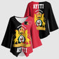 First Empire Afro-Haitians 1804-1806 Kimono Sleeve Blouse Liberte ou la Mort