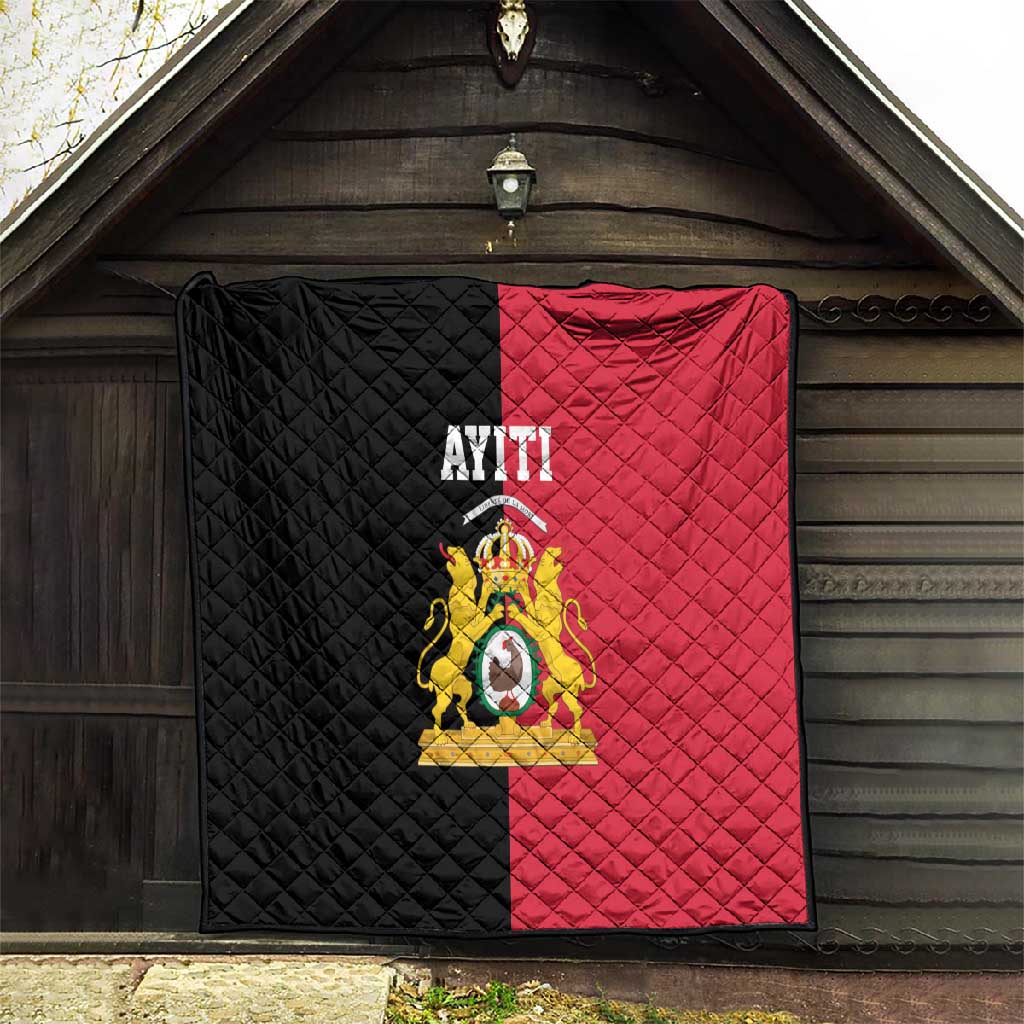 First Empire Afro-Haitians 1804-1806 Quilt Liberte ou la Mort - African Pride