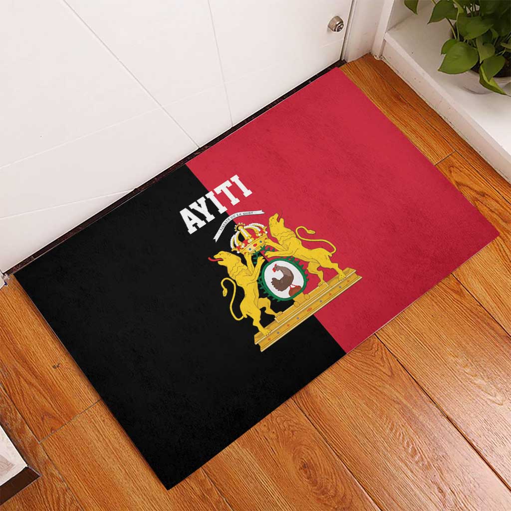 First Empire Afro-Haitians 1804-1806 Rubber Doormat Liberte ou la Mort - African Pride