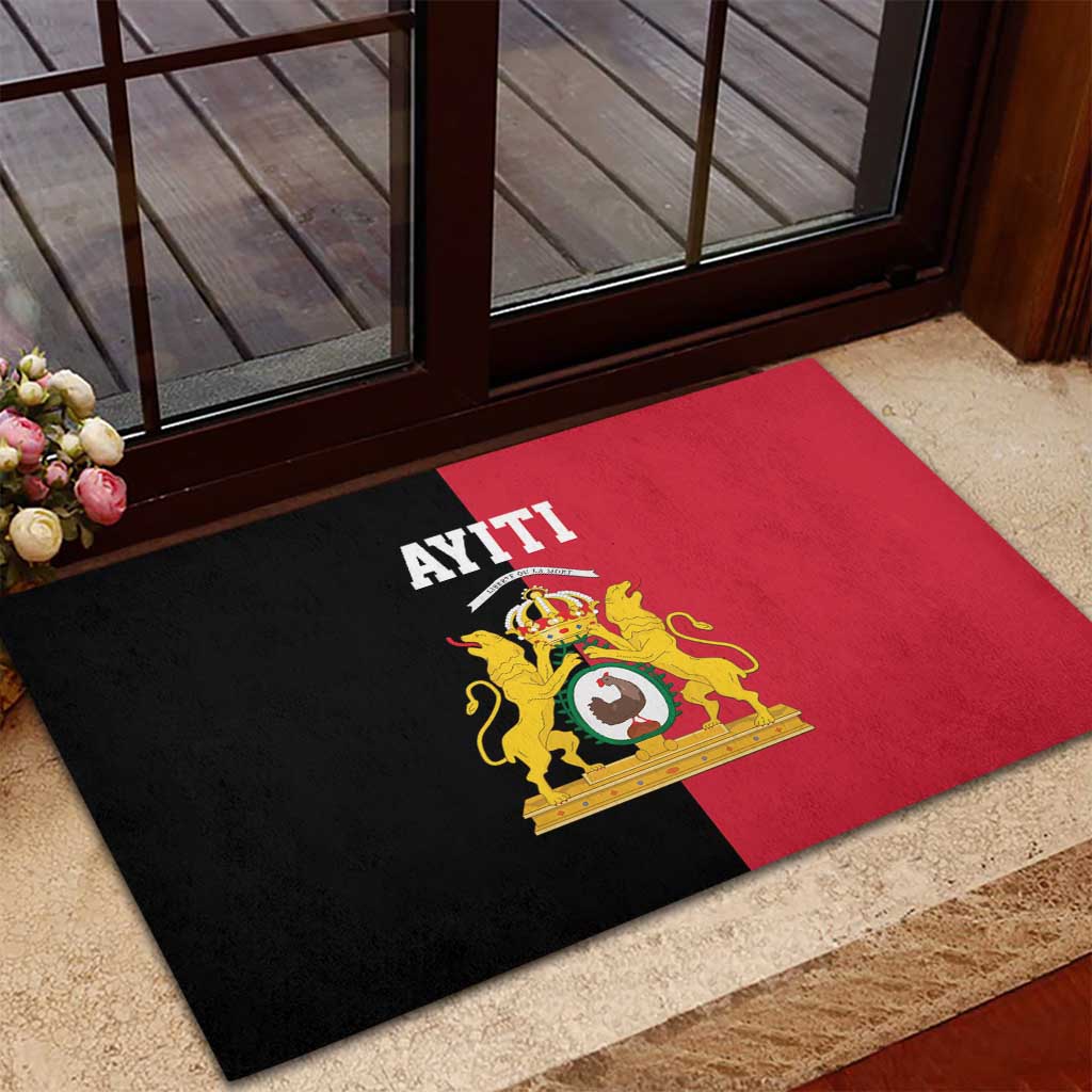 First Empire Afro-Haitians 1804-1806 Rubber Doormat Liberte ou la Mort - African Pride