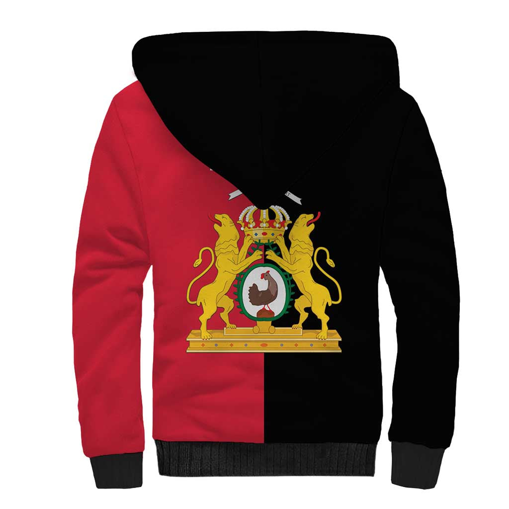 First Empire Afro-Haitians 1804-1806 Sherpa Hoodie Liberte ou la Mort - African Pride