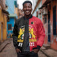 First Empire Afro-Haitians 1804-1806 Sleeve Zip Bomber Jacket Liberte ou la Mort - African Pride