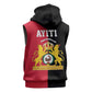 First Empire Afro-Haitians 1804-1806 Sleeveless Zip Hoodie Liberte ou la Mort - African Pride