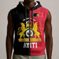 First Empire Afro-Haitians 1804-1806 Sleeveless Zip Hoodie Liberte ou la Mort - African Pride