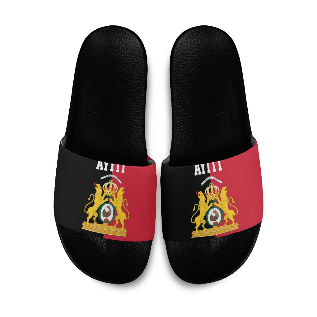 First Empire Afro-Haitians 1804-1806 Slide Sandals Liberte ou la Mort