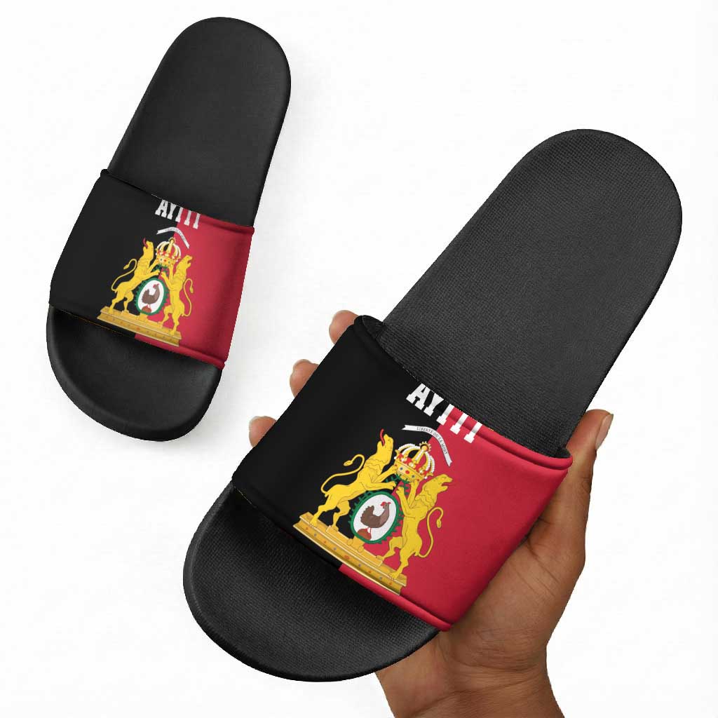 First Empire Afro-Haitians 1804-1806 Slide Sandals Liberte ou la Mort