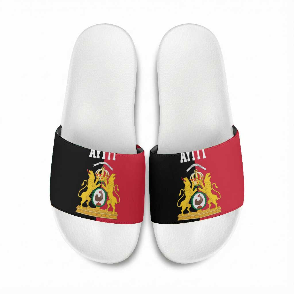 First Empire Afro-Haitians 1804-1806 Slide Sandals Liberte ou la Mort
