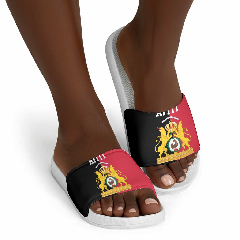 First Empire Afro-Haitians 1804-1806 Slide Sandals Liberte ou la Mort