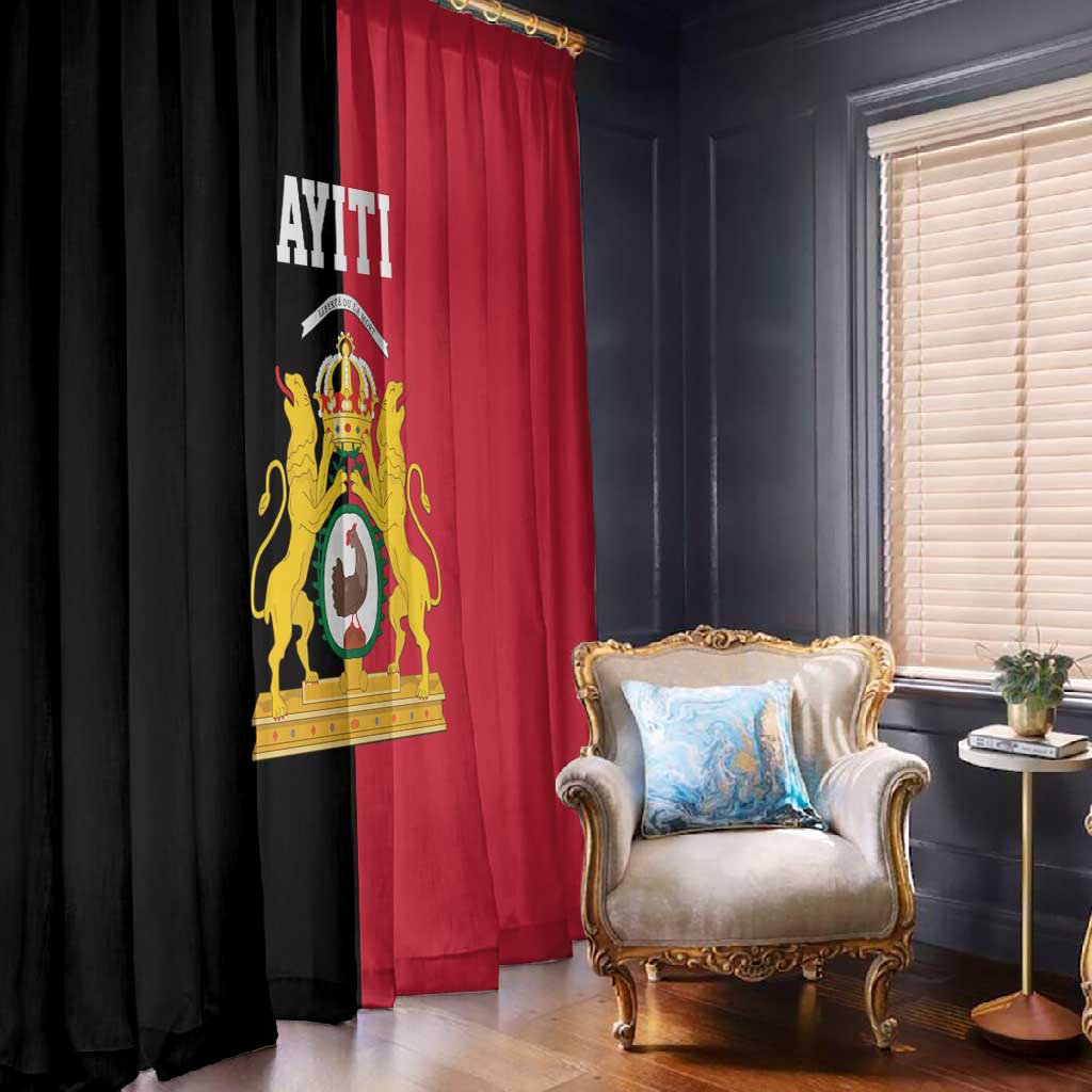 First Empire Afro-Haitians 1804-1806 Window Curtain Liberte ou la Mort - African Pride
