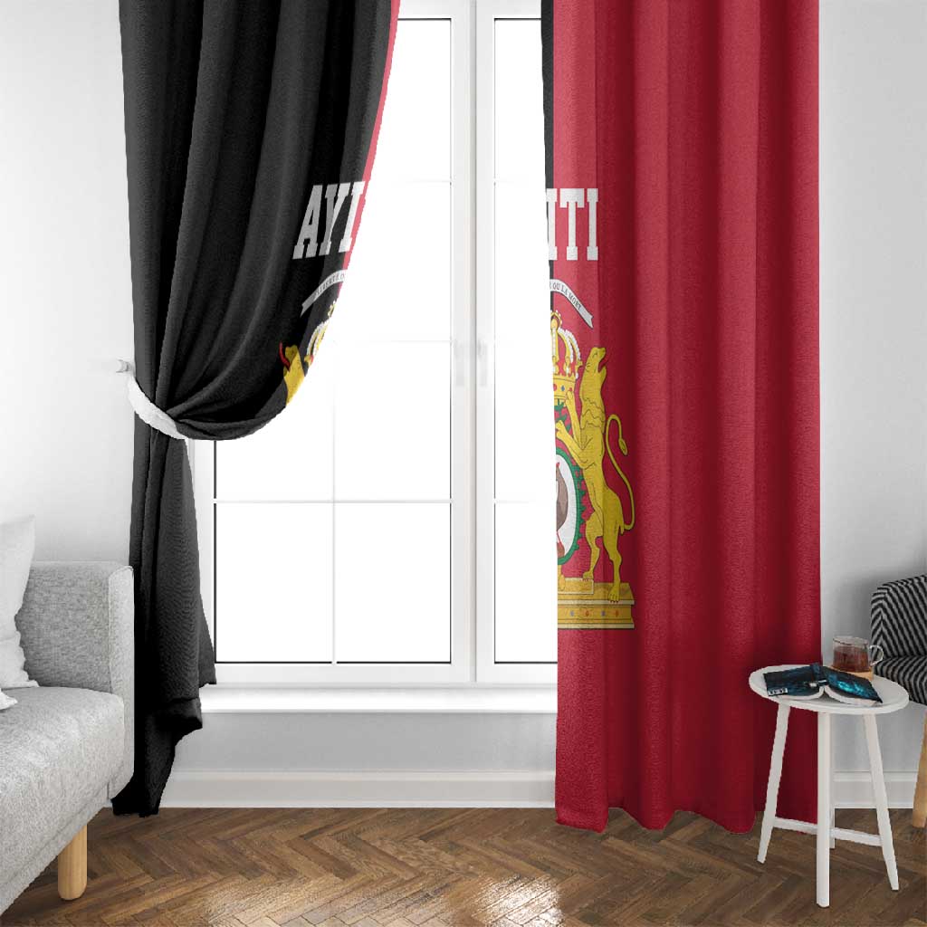 First Empire Afro-Haitians 1804-1806 Window Curtain Liberte ou la Mort - African Pride