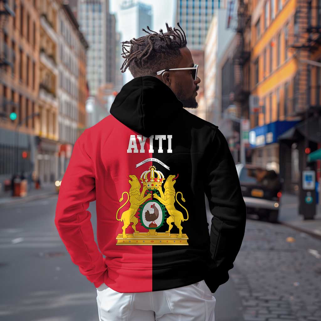 First Empire Afro-Haitians 1804-1806 Zip Hoodie Liberte ou la Mort - African Pride