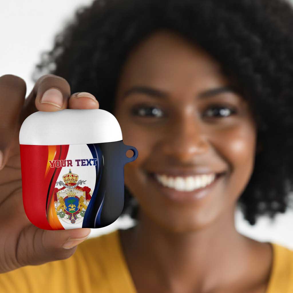 Personalized Second Empire Afro-Haitians 1849-1859 AirPods Case Dieu Ma Patrie Et Mon Epee