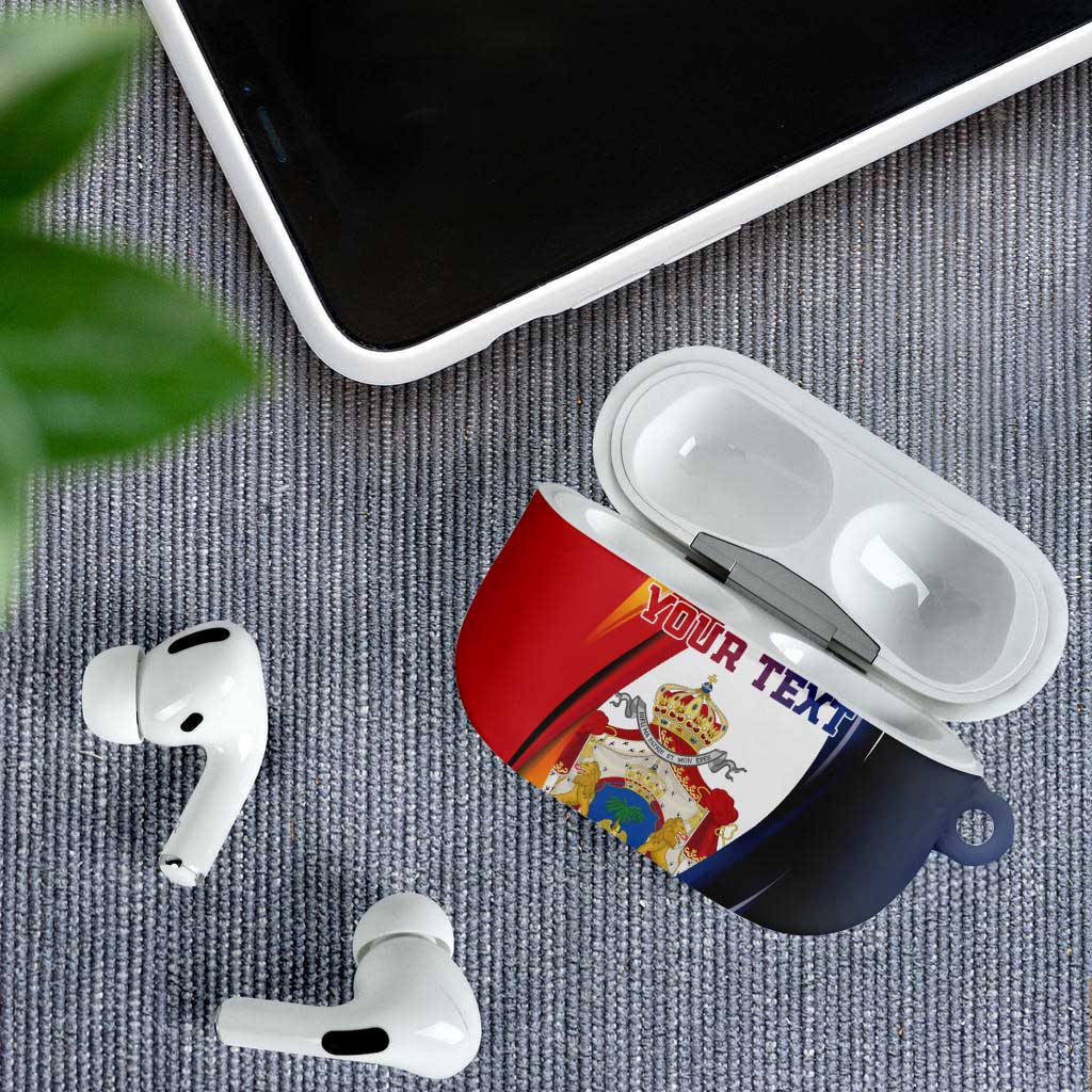 Personalized Second Empire Afro-Haitians 1849-1859 AirPods Case Dieu Ma Patrie Et Mon Epee