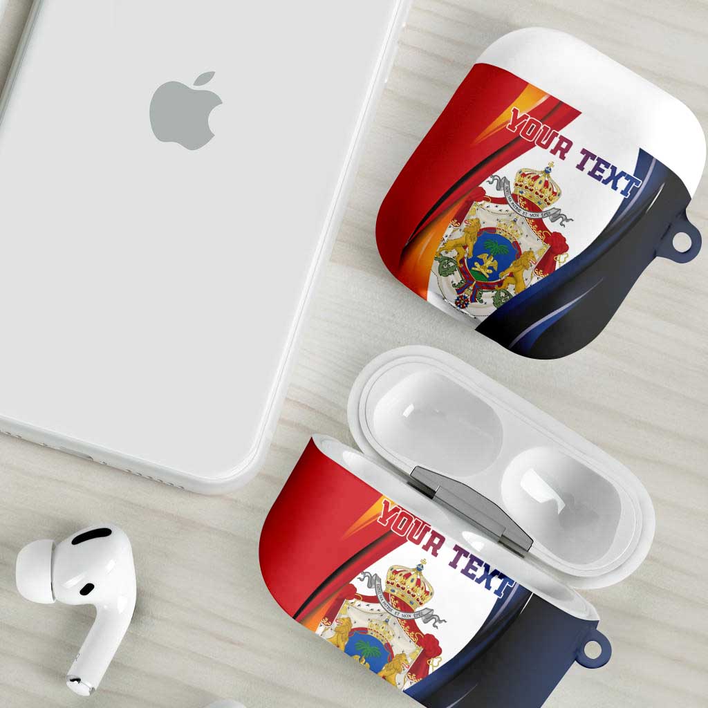 Personalized Second Empire Afro-Haitians 1849-1859 AirPods Case Dieu Ma Patrie Et Mon Epee