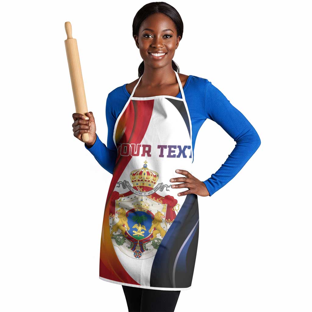 Personalized Second Empire Afro-Haitians 1849-1859 Apron Dieu Ma Patrie Et Mon Epee