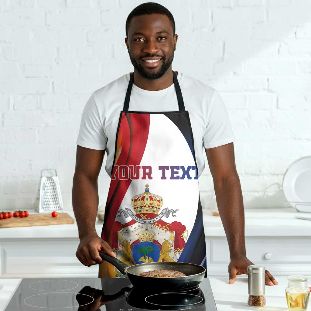 Personalized Second Empire Afro-Haitians 1849-1859 Apron Dieu Ma Patrie Et Mon Epee