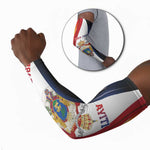 Personalized Second Empire Afro-Haitians 1849-1859 Arm Sleeves Dieu Ma Patrie Et Mon Epee