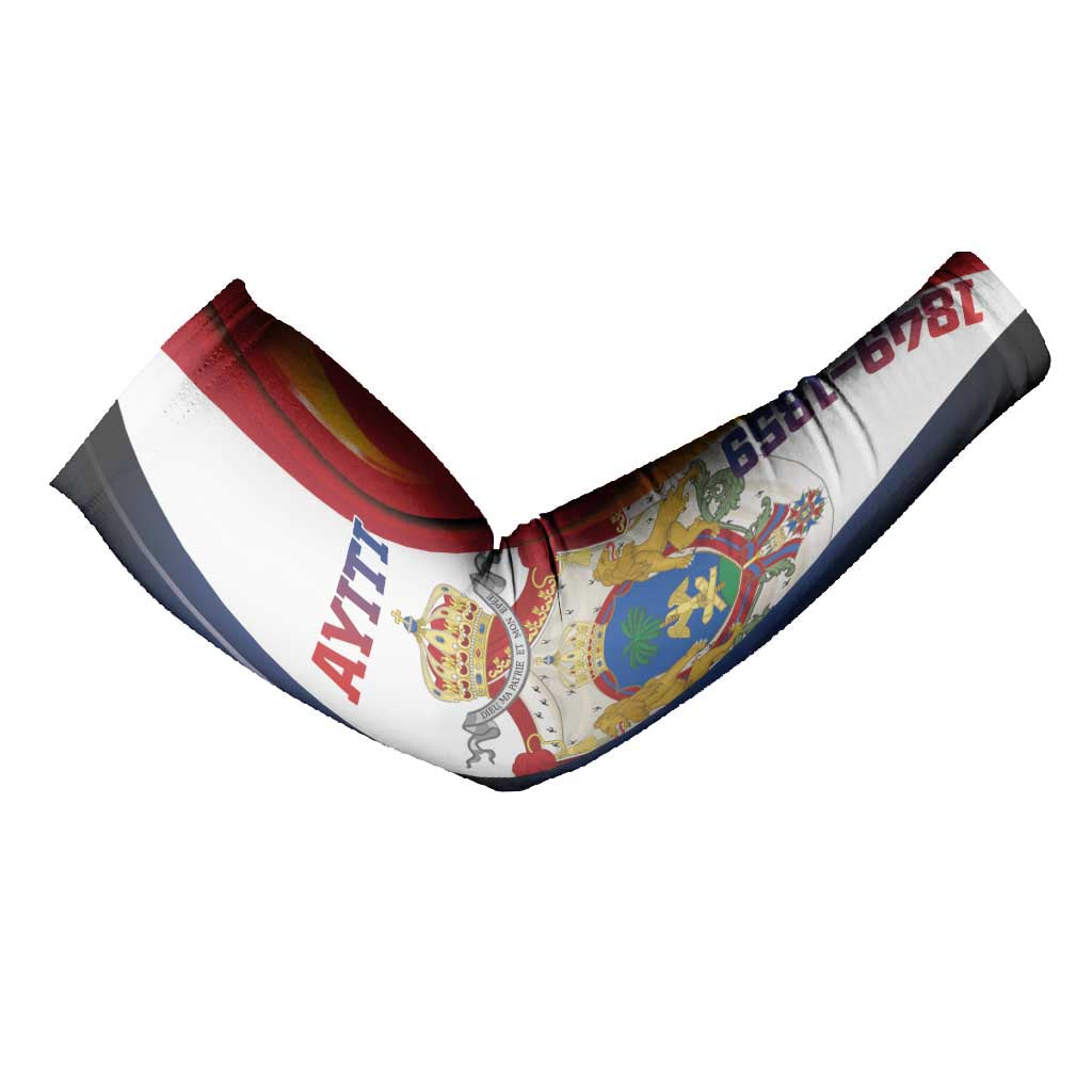 Personalized Second Empire Afro-Haitians 1849-1859 Arm Sleeves Dieu Ma Patrie Et Mon Epee