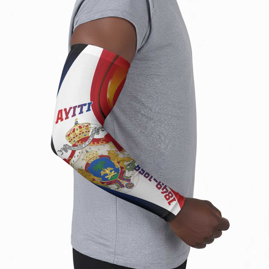 Personalized Second Empire Afro-Haitians 1849-1859 Arm Sleeves Dieu Ma Patrie Et Mon Epee