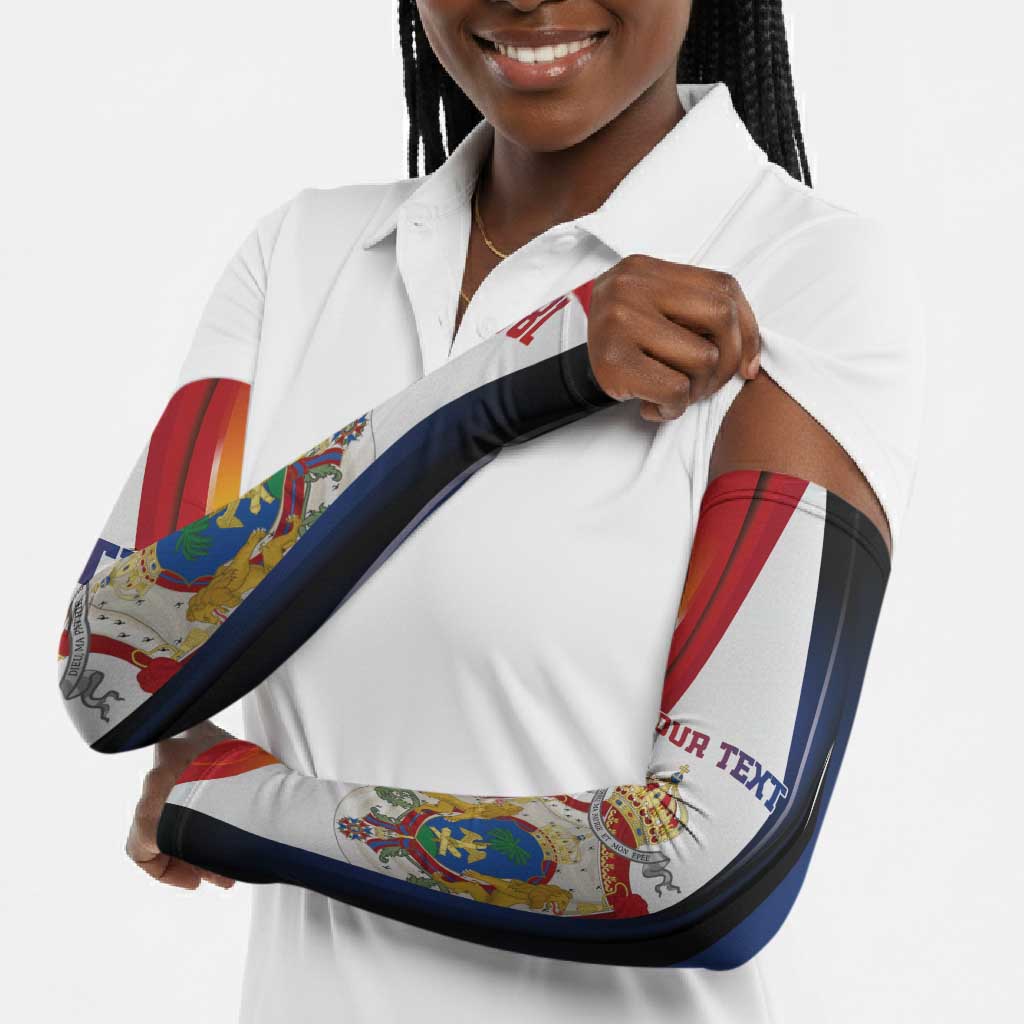 Personalized Second Empire Afro-Haitians 1849-1859 Arm Sleeves Dieu Ma Patrie Et Mon Epee