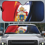 Personalized Second Empire Afro-Haitians 1849-1859 Auto Sun Shade Dieu Ma Patrie Et Mon Epee