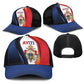 Second Empire Afro-Haitians 1849-1859 Baseball Net Cap Dieu Ma Patrie Et Mon Epee - African Pride