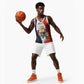 Personalized Second Empire Afro-Haitians 1849-1859 Basketball Jersey Dieu Ma Patrie Et Mon Epee - African Pride