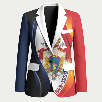 Personalized Second Empire Afro-Haitians 1849-1859 Blazer Dieu Ma Patrie Et Mon Epee