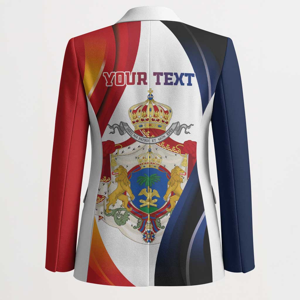 Personalized Second Empire Afro-Haitians 1849-1859 Blazer Dieu Ma Patrie Et Mon Epee