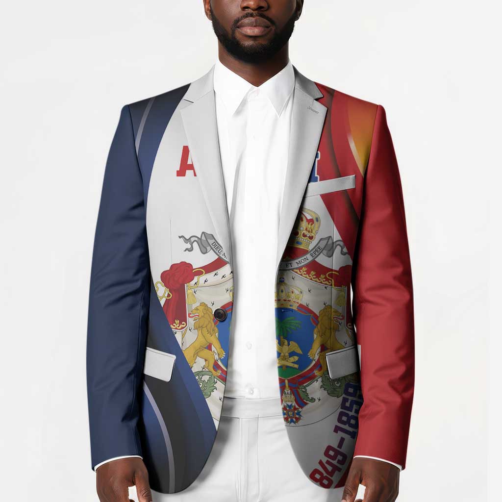 Personalized Second Empire Afro-Haitians 1849-1859 Blazer Dieu Ma Patrie Et Mon Epee