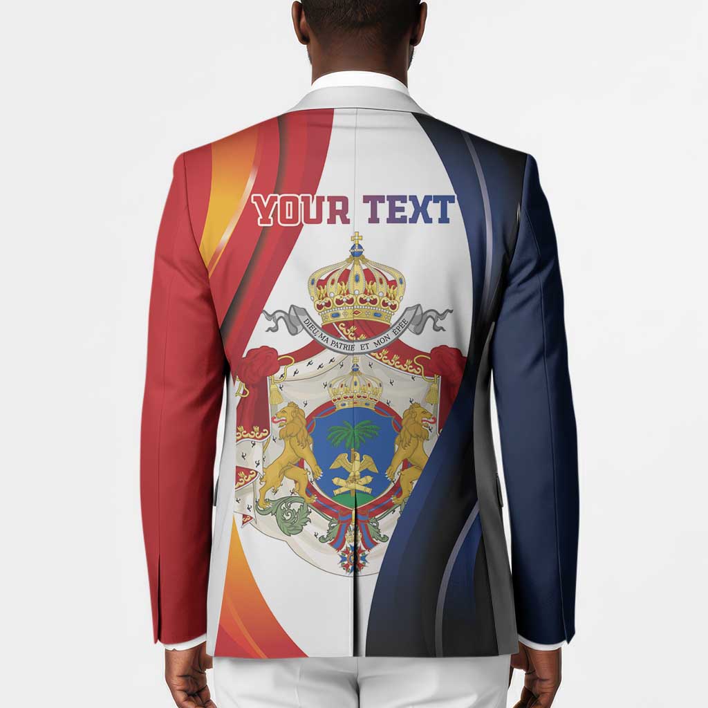 Personalized Second Empire Afro-Haitians 1849-1859 Blazer Dieu Ma Patrie Et Mon Epee