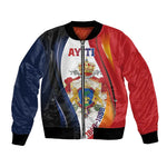 Personalized Second Empire Afro-Haitians 1849-1859 Bomber Jacket Dieu Ma Patrie Et Mon Epee - African Pride