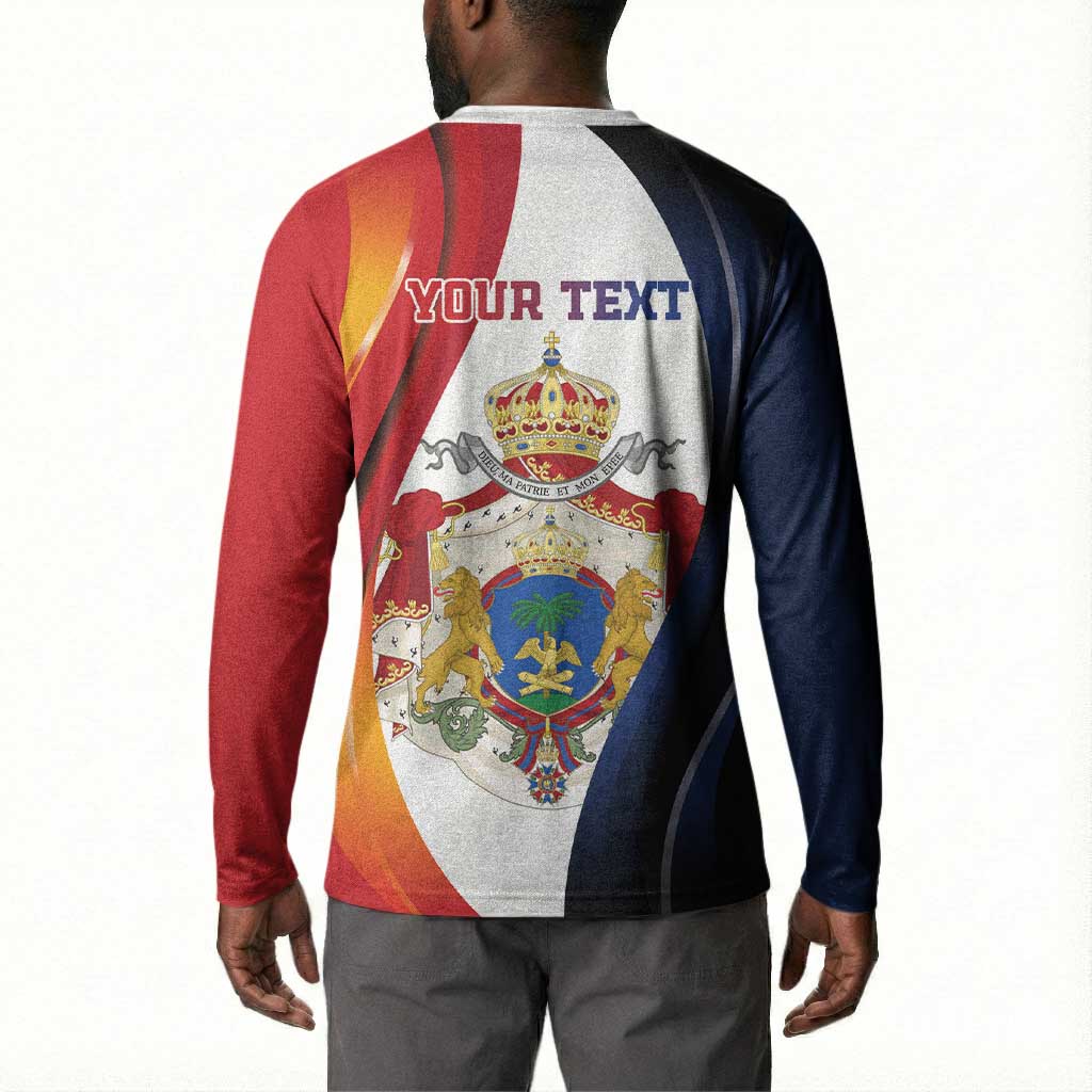 Personalized Second Empire Afro-Haitians 1849-1859 Button Sweatshirt Dieu Ma Patrie Et Mon Epee